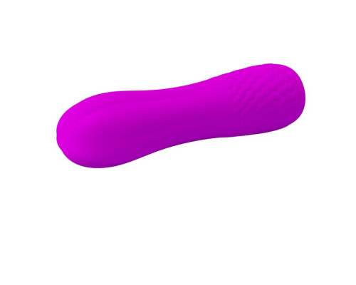 Лиловый мини-вибратор Allen - 11,6 см.