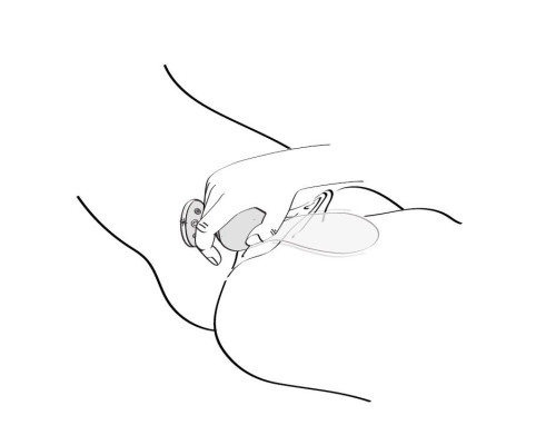 Малиновый вибростимулятор SANYA - 18,5 см.