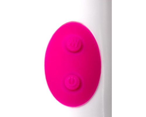 Розовый вибратор A-Toys Mika - 19,8 см.