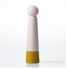 Нежно-розовый вибратор с шаровидной мягкой головкой IROHA Rin Kogane - 14,8 см.