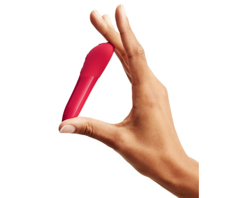 Красная водонепроницаемая вибропуля We-Vibe Tango X