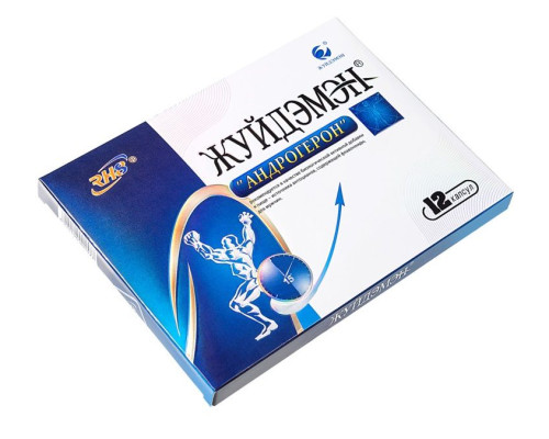 Биологически активная добавка к пище  Андрогерон  - 12 капсул (500 мг.)