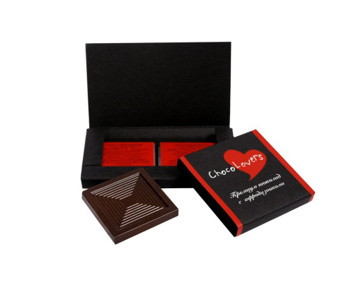Шоколад с афродизиаками ChocoLovers - 20 гр.