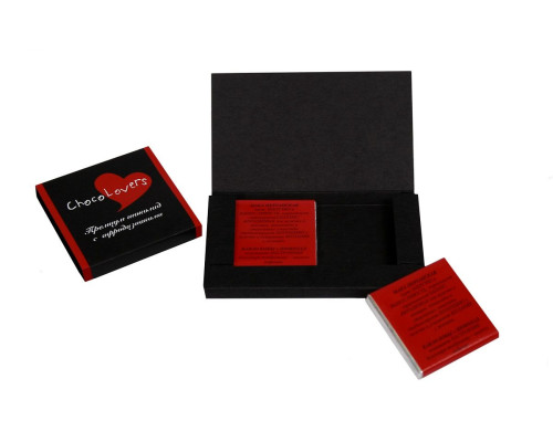 Шоколад с афродизиаками ChocoLovers - 20 гр.