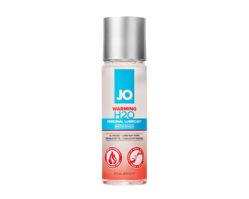 Возбуждающий лубрикант на водной основе JO Personal Lubricant H2O Warming - 60 мл.