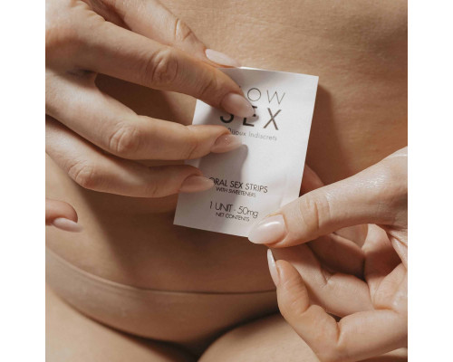 Полоски для орального секса Slow Sex Oral Sex Strips - 7 шт.
