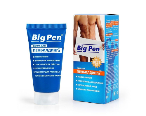 Крем Big Pen для увеличения полового члена - 20 гр.