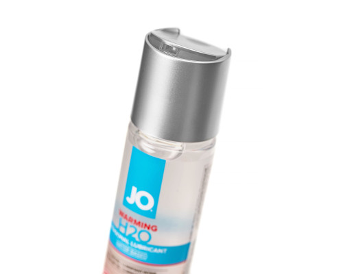 Возбуждающий лубрикант на водной основе JO Personal Lubricant H2O Warming - 60 мл.