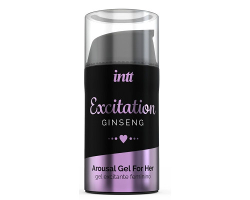 Женский возбуждающий интимный гель Excitation Ginseng - 15 мл.