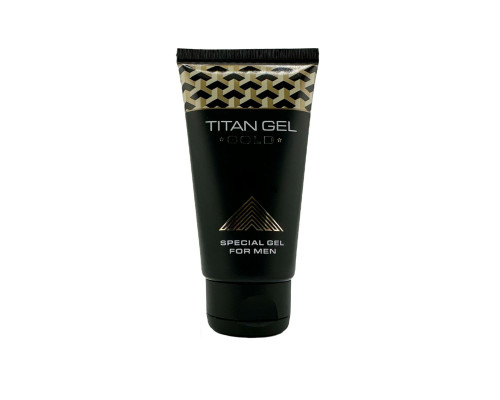 Гель для увеличения члена Titan Gel Gold Tantra - 50 мл.
