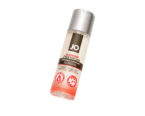 Возбуждающий лубрикант на силиконовой основе JO Personal Premium Lubricant  Warming - 60 мл.