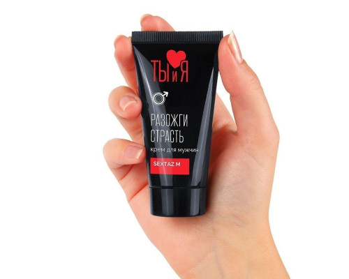 Крем Sextaz-m с возбуждающим эффектом для мужчин - 20 гр.