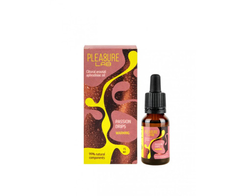 Капли с согревающим эффектом Passion Drips Warming - 15 мл.