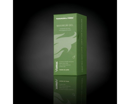 Возбуждающий и увеличивающий размеры гель для мужчин Viamax Maximum Gel - 50 мл.