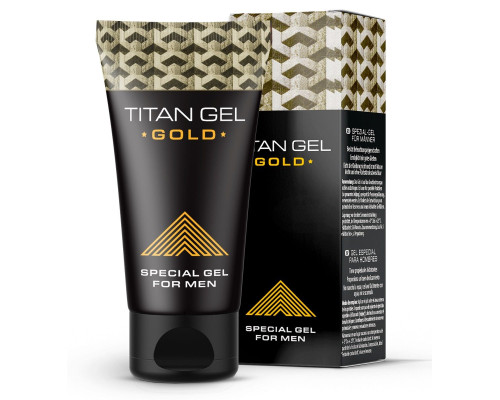 Гель для увеличения члена Titan Gel Gold Tantra - 50 мл.
