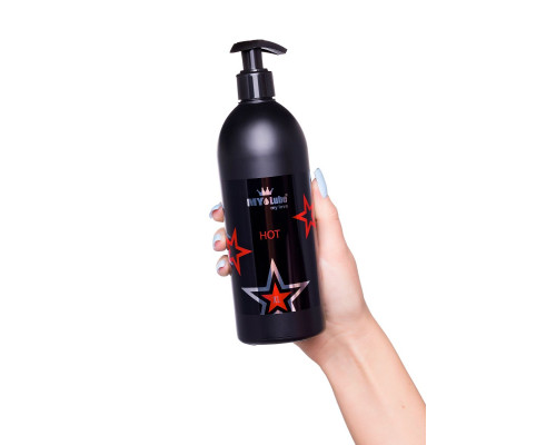 Разогревающий лубрикант на водной основе MyLube HOT - 500 мл.