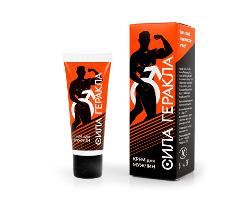 Возбуждающий крем для мужчин  Сила Геракла  - 15 гр.