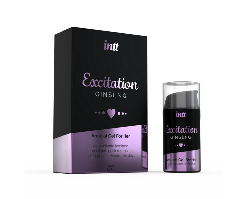 Женский возбуждающий интимный гель Excitation Ginseng - 15 мл.