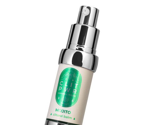 Стимулирующий бальзам для клитора Clit Pwr с ароматом мохито - 15 мл.