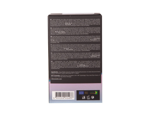 Жидкий интимный гель с эффектом вибрации Vibration! Bubble Gum - 15 мл.