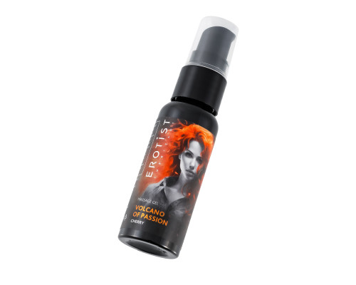 Гель с эффектом вибрации Volcano Of Passion со вкусом вишни - 25 мл.