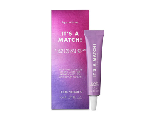 Жидкий вибратор Bijoux Indiscrets IT’S A MATCH - 10 мл.