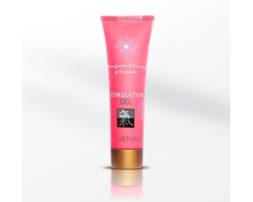 Возбуждающий интимный гель для двоих STIMULATION GEL Pomegranate   Nutmeg - 30 мл.