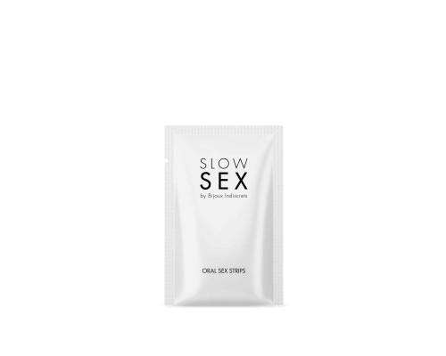 Полоски для орального секса Slow Sex Oral Sex Strips - 7 шт.