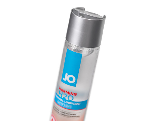 Возбуждающий лубрикант на водной основе JO Personal Lubricant H2O Warming - 120 мл.