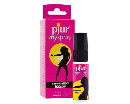 Возбуждающий женский спрей pjur MYSPRAY - 20 мл.