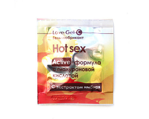 Гель-лубрикант Lovegel C в одноразовой упаковке - 4 гр.