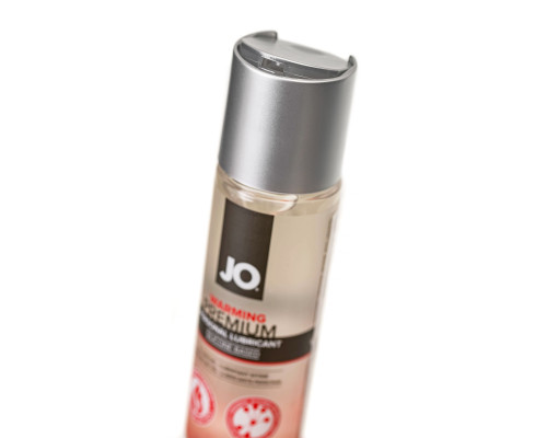 Возбуждающий лубрикант на силиконовой основе JO Personal Premium Lubricant  Warming - 60 мл.
