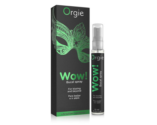 Оральный спрей Orgie WOW! Blowjob Spray с охлаждающим и возбуждающим эффектом - 10 мл.