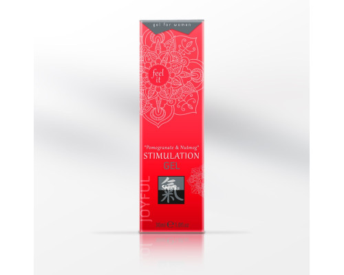 Возбуждающий интимный гель для двоих STIMULATION GEL Pomegranate   Nutmeg - 30 мл.