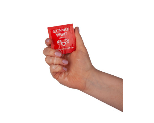 Пробник женского стимулирующего лубриканта на силиконовой основе Cosmo Vibro - 3 гр.
