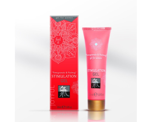 Возбуждающий интимный гель для двоих STIMULATION GEL Pomegranate   Nutmeg - 30 мл.