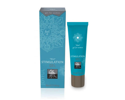 Возбуждающий интимный гель STIMULATION GEL Mint - 30 мл.