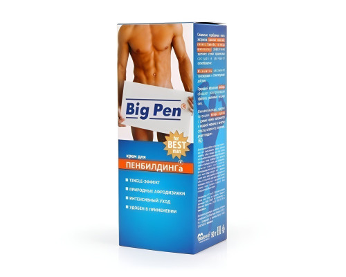Крем Big Pen для увеличения полового члена - 50 гр.