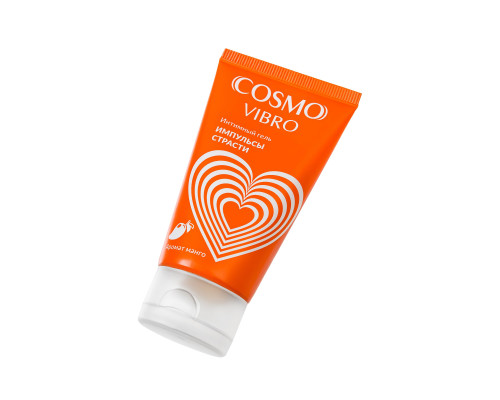 Возбуждающий интимный гель Cosmo Vibro с ароматом манго - 50 гр.
