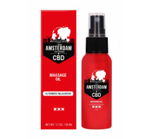 Стимулирующее массажное масло CBD from Amsterdam Massage Oil - 50 мл.