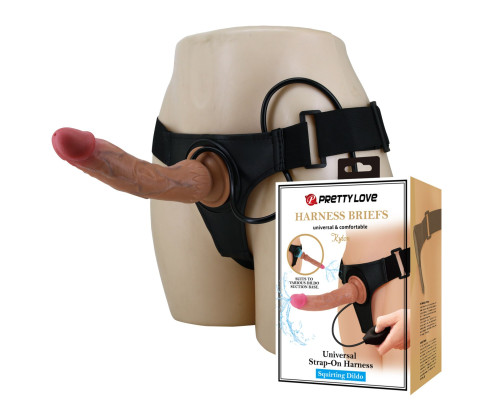 Женский страпон с эффектом эякуляции Kyton