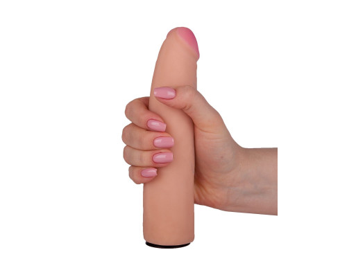 Насадка-фаллоимитатор на кожаных трусиках Harness Ultra Realistic 7  - 18 см.