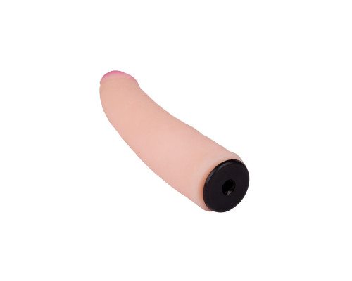 Пояс-трусики с насадкой Glamour - 17 см.