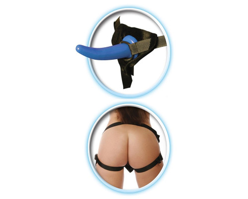 Женский страпон для анальной стимуляции партнёра Beginner s Strap-On for Him - 11,5 см.