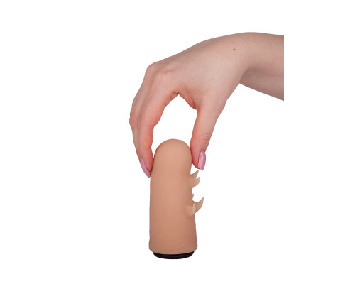 Черный пояс-трусики с двумя телесными насадками Soft-Dolli - 15,7 и 10 см.