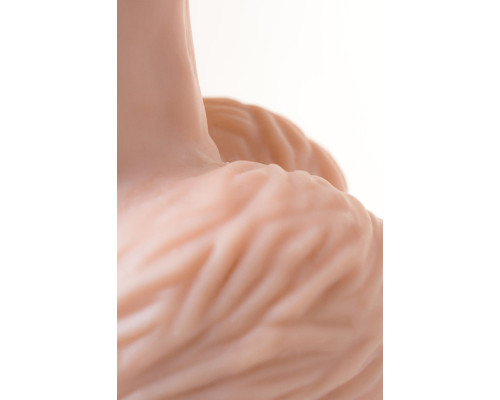 Гигантский фаллоимитатор на присоске в комплекте с трусиками - 33 см.