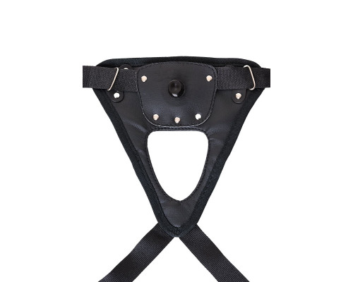 Телесный страпон на трусиках Realstick Jax - 17,9 см.