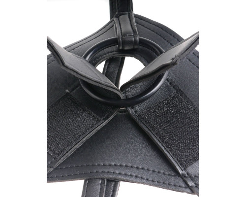 Телесный страпон на трусиках Strap-on Harness Cock - 20,3 см.