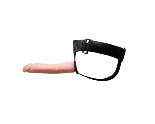 Гибкий фаллоимитатор-реалистик на трусиках Ultra Passionate Harness - 21,5 см.