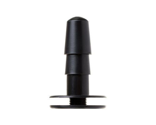 Телесный страпон Harness LESBI с вагинальной пробкой